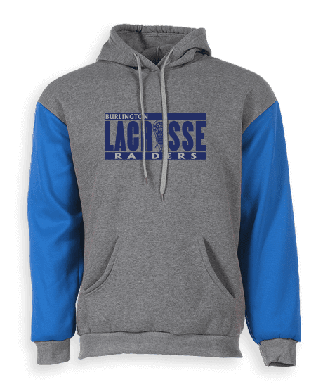 Burlington Raiders Lacrosse Hoodie