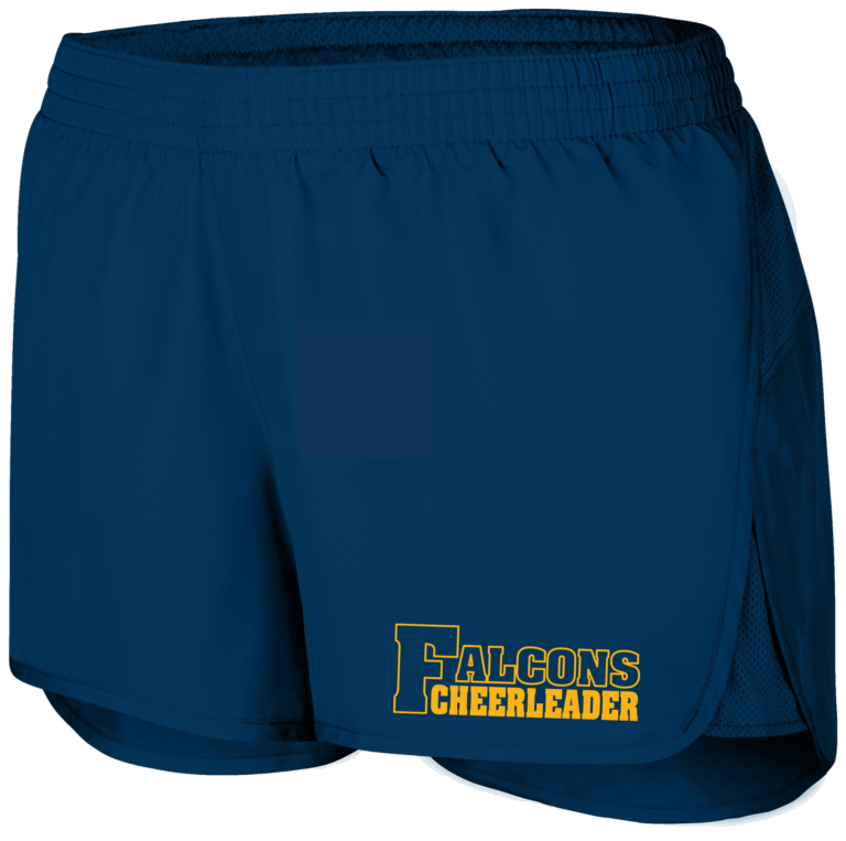 August Shorts Navy Falcons Cheerleader