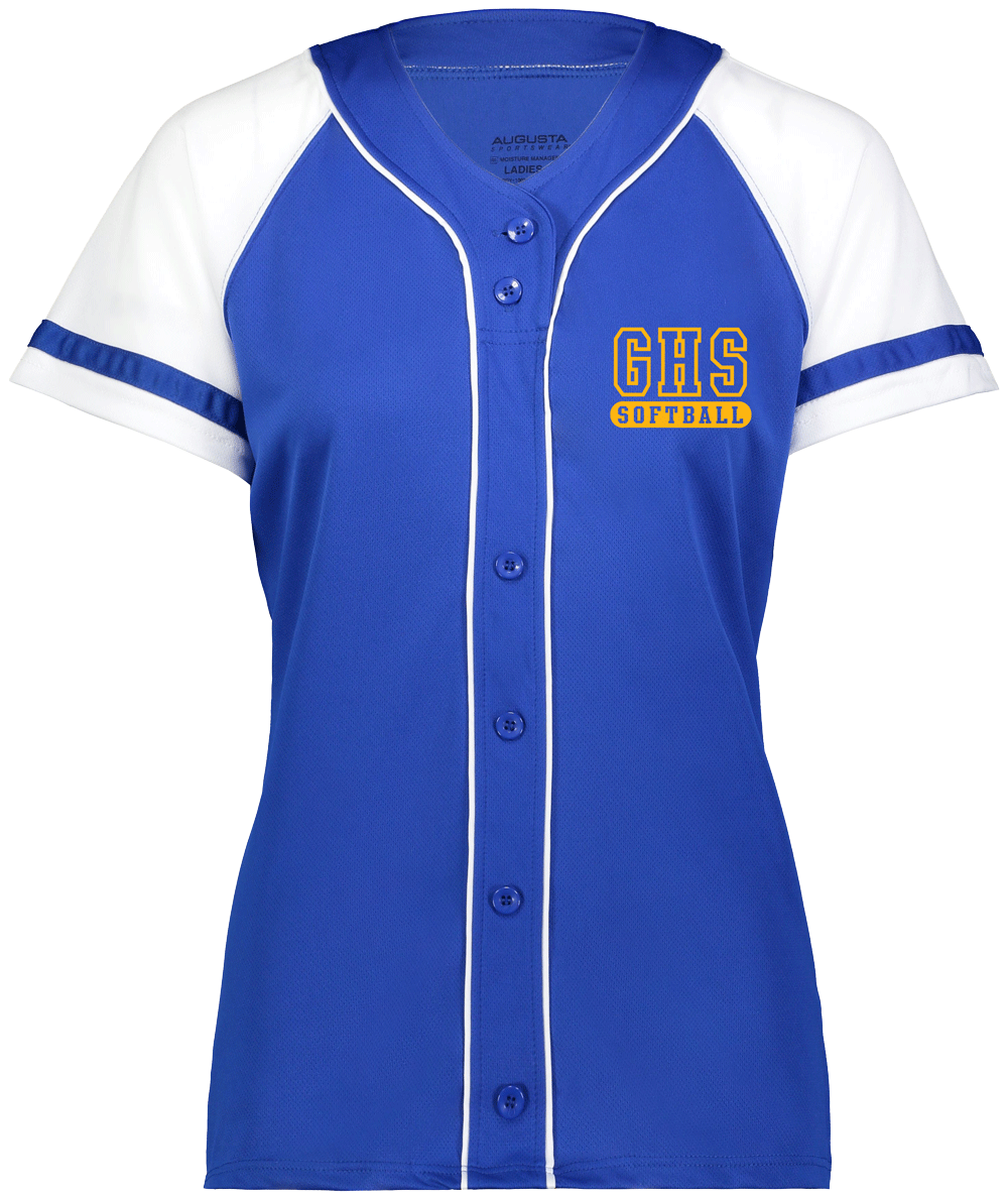 Augusta Softball GHS Jerseys Wicking Fastpitch Jerseys