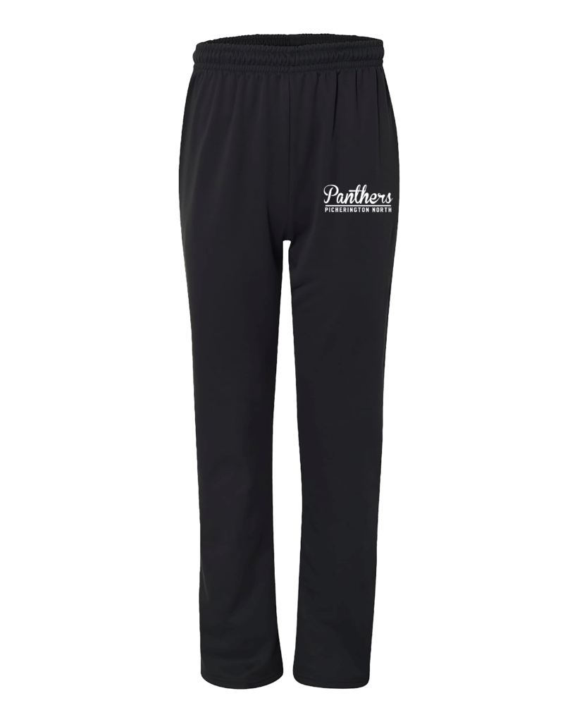 Black Jerzees Dri-Power sweatpants