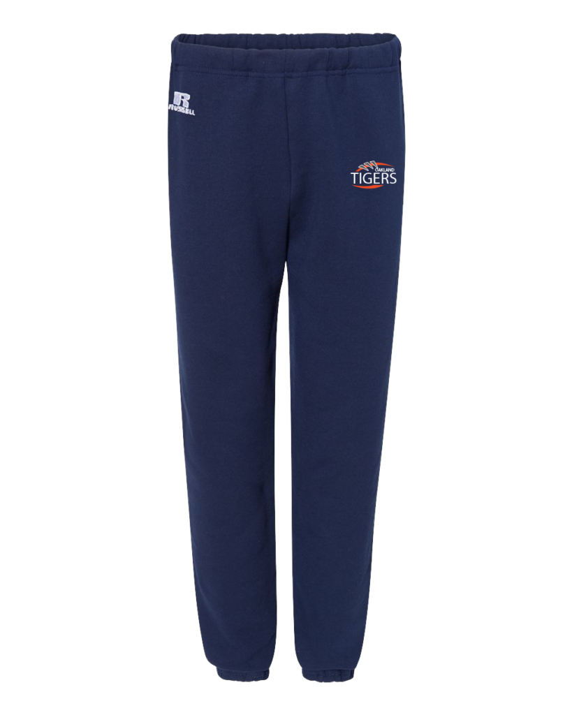 CUSTOM JERZEES football SWEATPANTS AND JOGGERS - 974MPR navy oakland football