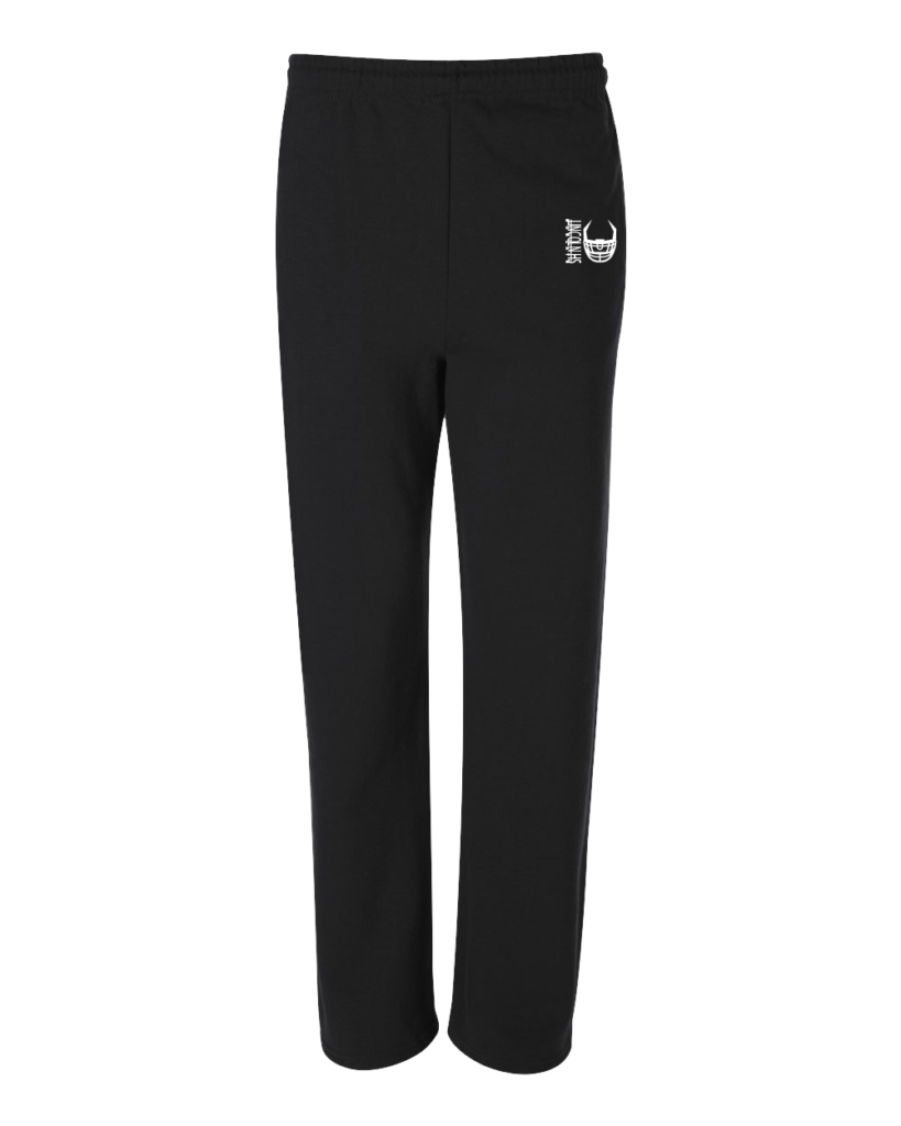 CUSTOM JERZEES football SWEATPANTS AND JOGGERS - 974MPR Black varsity football