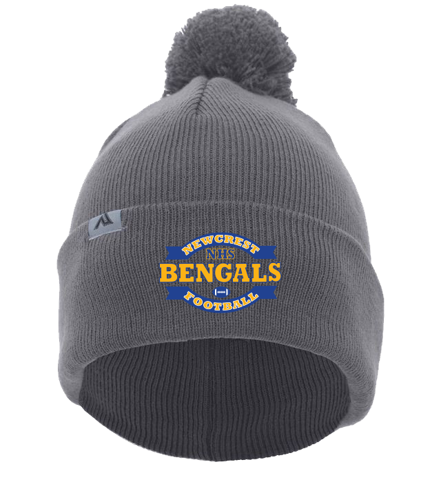 CUSTOM PACIFIC Football HEADWEAR BEANIES - 641K Graphite Newcrest Bengals Football