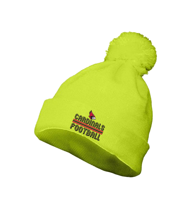 CUSTOM AUGUSTA Football BEANIES - 6816 Lime Parkside HS