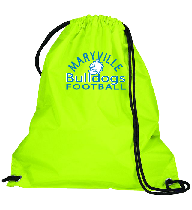 CUSTOM AUGUSTA Football BACKPACK - 1905 Lime Maryville Bulldogs Football