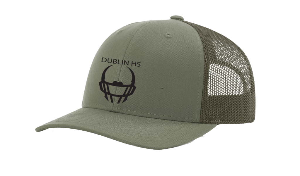 CUSTOM RICHARDSON football HAT - 112 Loden Dublin HS