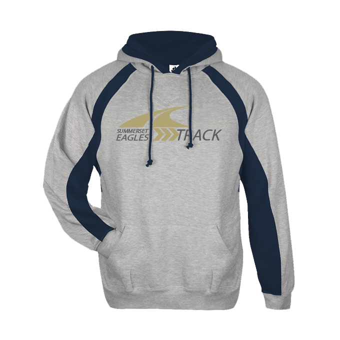 CUSTOM HOOK HOODIES - 126200 Oxford Navy Summerset Eagles Track