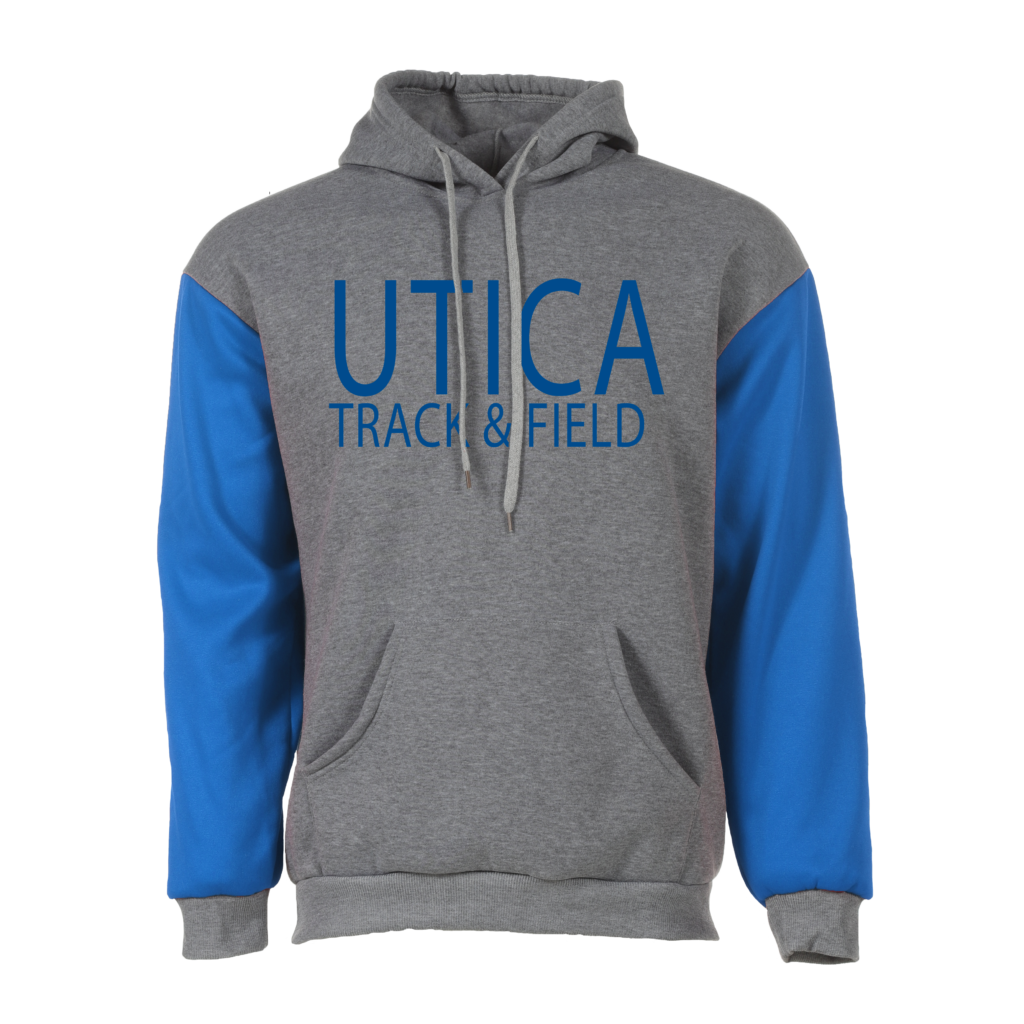 TRACK CUSTOM SPORTIE HOODIES - HOODC Royal Utica Track and Field