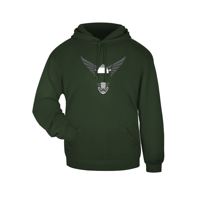 CUSTOM Track SWEATSHIRT HOODIES - 125400 Track and Field Forest