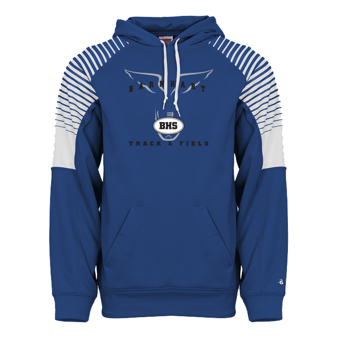 CUSTOM LINE UP TRACK HOODIES - 140500 Track and Field Barnhart